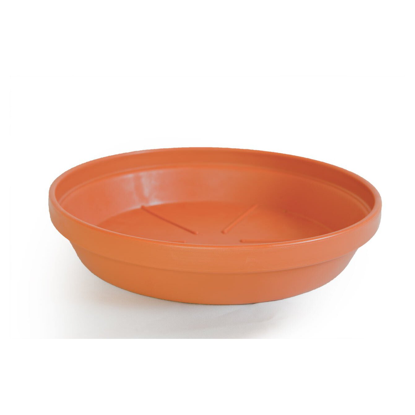 large plastic plant saucers Rhino 10" Terra Cotta Plastic Plant Saucer