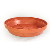 Load image into Gallery viewer, Rhino 14&quot; Terra Cotta Plastic Plant Saucer
