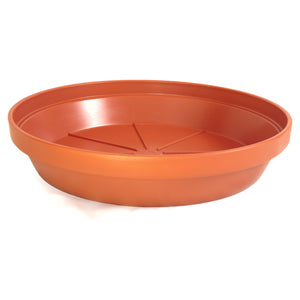 Rhino 16" Terra Cotta Plastic Carpet Plant Saucer